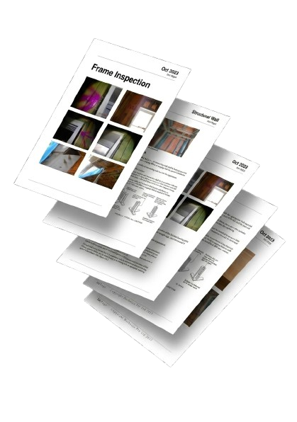 Stack of PDF inspection reports